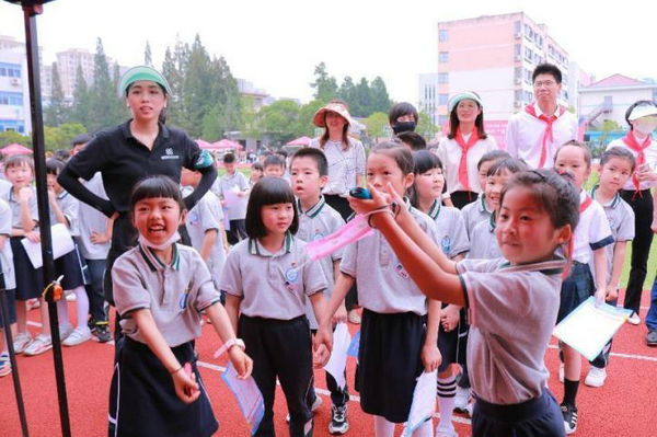 台州市青少年活动中心台州市第六届流动少年宫现场推进会走进路桥小学